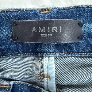 Amiri Distressed Skinny Jeans – Size 30